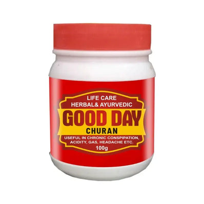 Good Day Churan | Pack of 100g – Herbal Relief for Stomach Disorders Lifecare Herbal Ayurvedic
