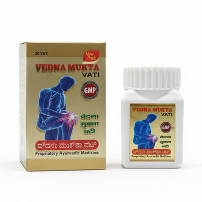 Vedna Mukta Vati - Ayurvedic Pain Relief and Inflammation Management