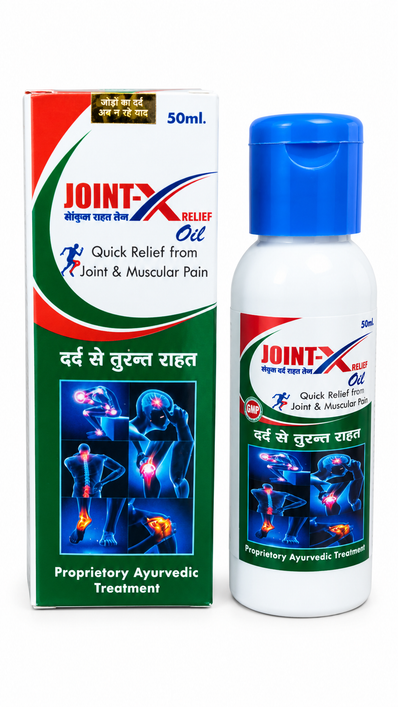 Joint-X Oil | Pack of 50ml – Quick Relief from Joint & Muscular Pain